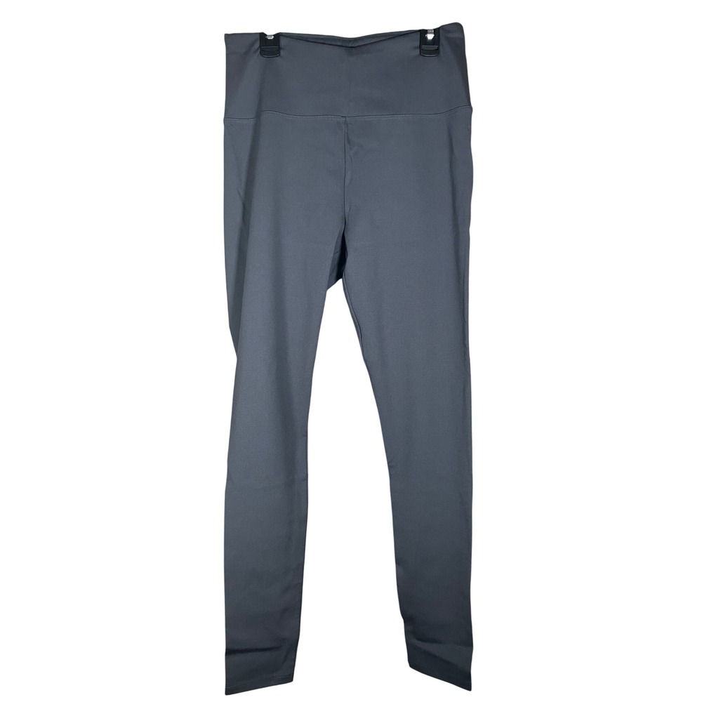 Brittany Humble Gray High Rise Leggings Comfortable Stretch Womens Small